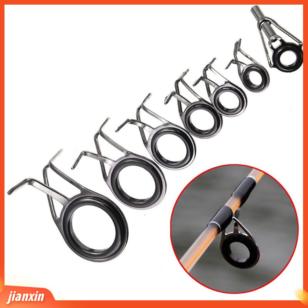 [Jianxin] 7pcs Ring Guide Joran Pancing Ukuran Campur