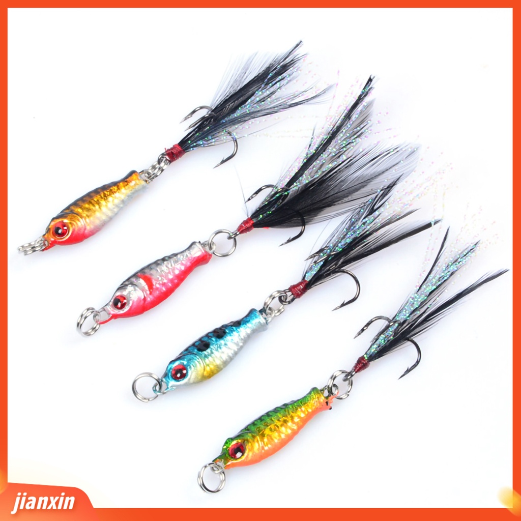 [Jianxin] Umpan Pancing Hard Bait Bentuk Ikan Panjang+Mata Buatan 3D Bahan Alloy