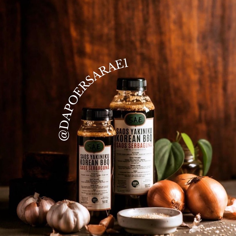 

Paling Dicari.. Saos Serbaguna Korean BBQ Yakiniku SAE 500ml HALAL (home made) DHV