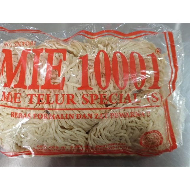 

ORIGINAL% FCW - Mie Telur Mentah 10001 TANPA FORMALIN DAN PEWARNA Isi 5 Pcs