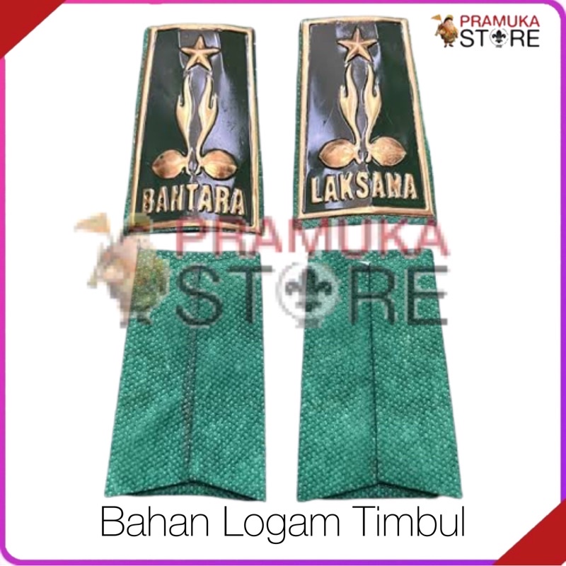 Bantara Timbul SEPASANG Kanan Kiri Bantara Logam // Laksana Logam // Laksana Timbul