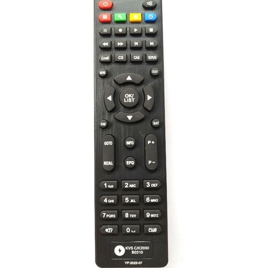 8.8 REMOT/REMOTE RECEIVER/PARABOLA K-VISION BROMO C2000  / K VISION C2000 / TOPAS TV HD / KVISION B0