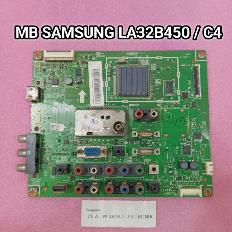 SAMSUNG LA32B450 / LA32B450C4 - MB - MAINBOARD - MOTHERBOARD - MOBO - MESIN TV - MB TV SAMSUNG - TV 