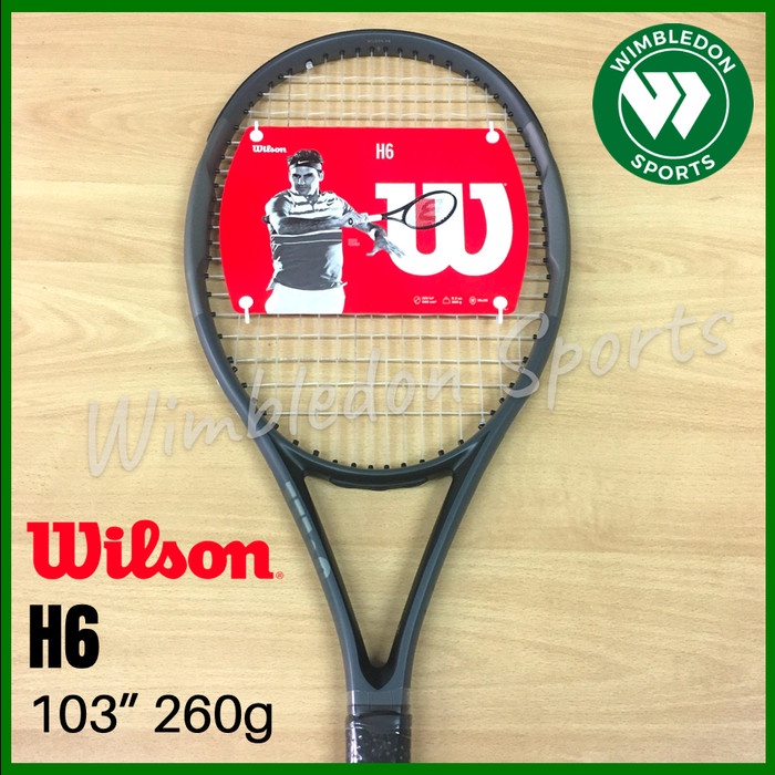 Bestseller New Raket Tenis Wilson Hammer 6/ Wilson H6 Carbon Matrix 103 Classic