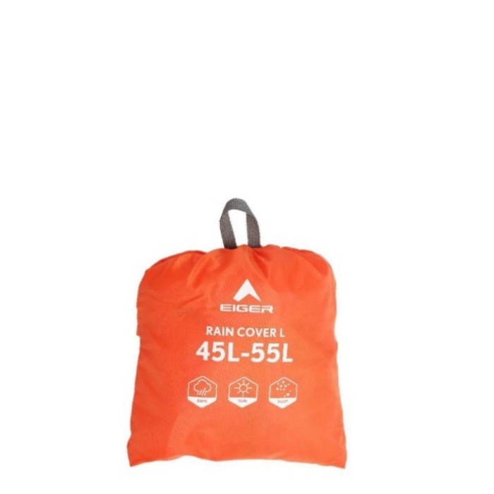 Bestseller Coverbag Eiger 45-55L Flame L Rain Cover Bag Raincover Original