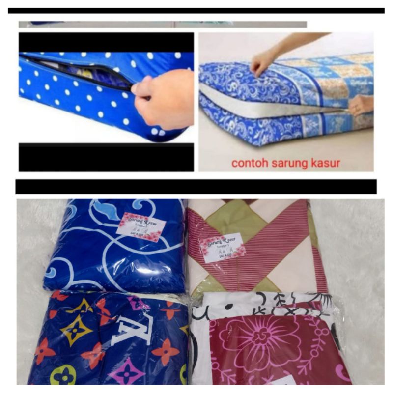 Sarung kasur UK KASUR LIMBAH INOAC