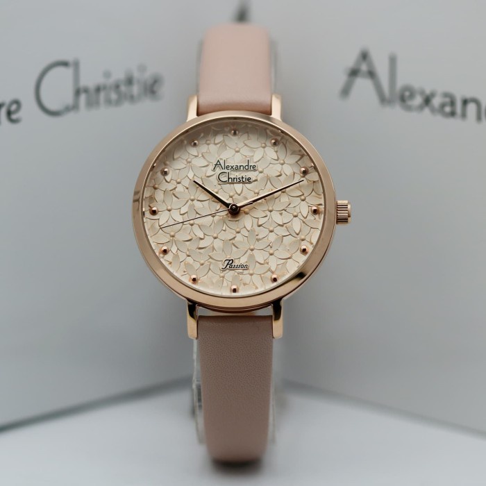 PROMO ALEXANDRE CHRISTIE AC 2728 ROSEGOLD PINK ORIGINAL TERMURAH