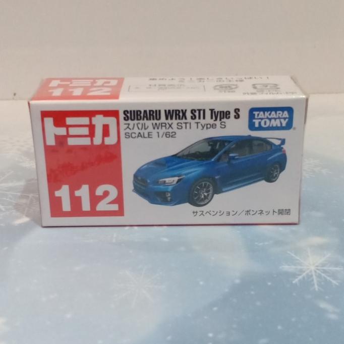 diecast tomica subaru WRX STI type S