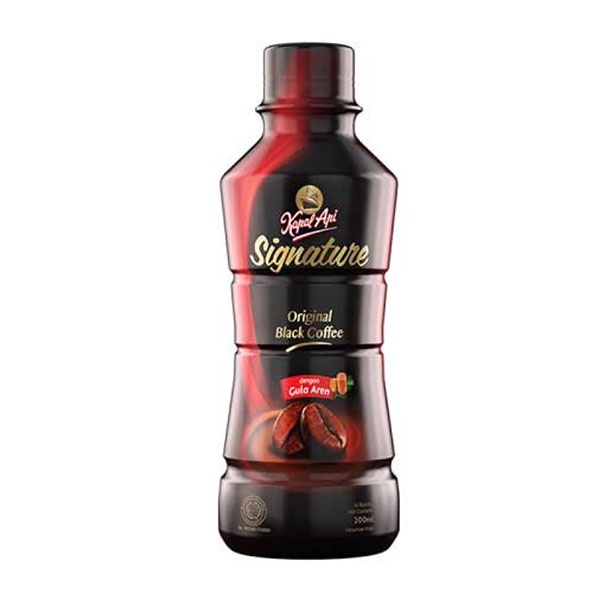 Promo Harga Kapal Api Kopi Signature Drink Original Black Coffee 200 ml - Shopee
