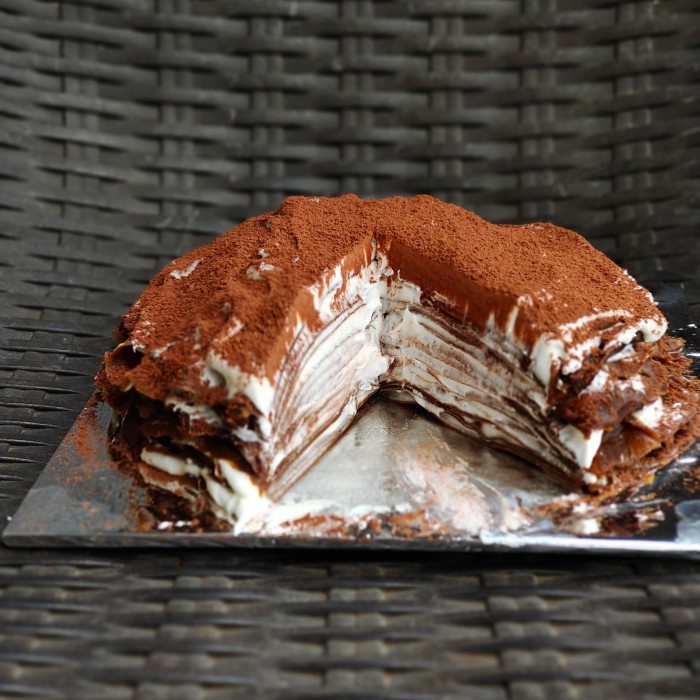 Best Seller Low Carb Tiramisu Mille Crepes