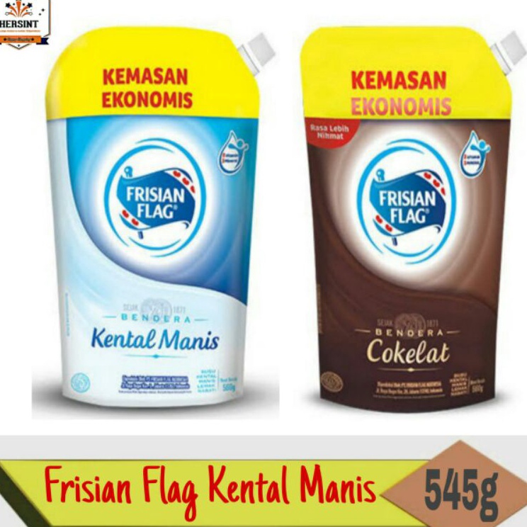 

Ready Stok FRISIAN FLAG Kental Manis 545g Pouch