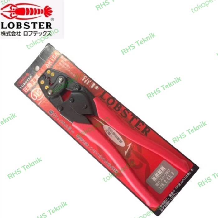 Terlaris Tang Crimping Tool Lobster Ak15A Tang Skun Ak 15A - Made In Japan