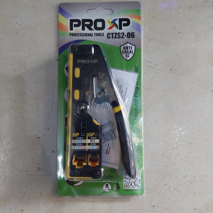 Terlaris Proxp Crimping Tools Ctzs2-06 Ez Ctzs2 06 Tang Crimping Anti Gagal
