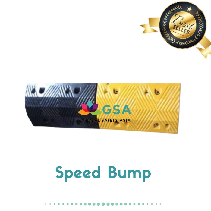 Terlaris Polisi Tidur 100Cm Karet Rubber Speed Bump 7Cm