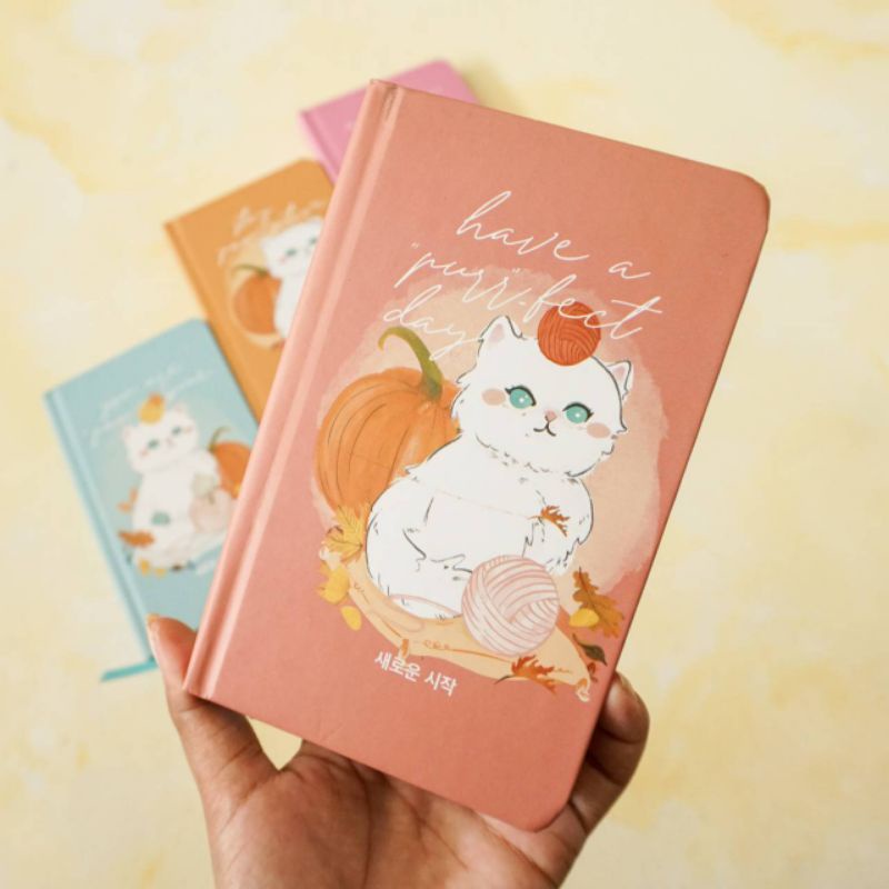 

NOTEBOOK KECIL / BUKU DIARY KUCING LUCU