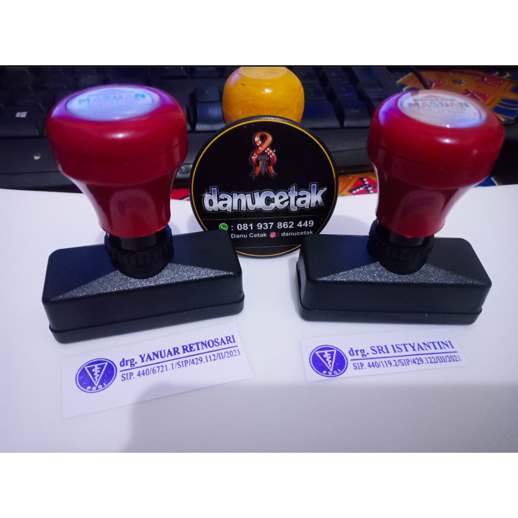 

STEMPEL NAMA DOKTER FLASH / STEMPEL NAMA CUSTOM