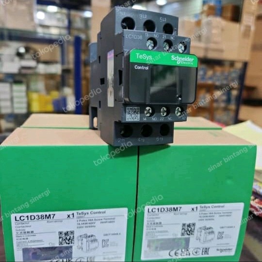 Terlaris Electro Kontaktor Lc1D38 / Lc1D38M7 / B7 / D7 / E7 / F7 / Q7 Schneider