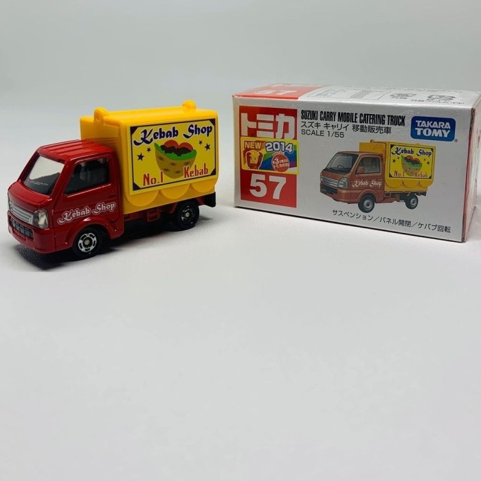 HOT SALE TOMICA SUZUKI CARRY MOBILE CATERING TRUCK KEBAB SHOP TERMURAH