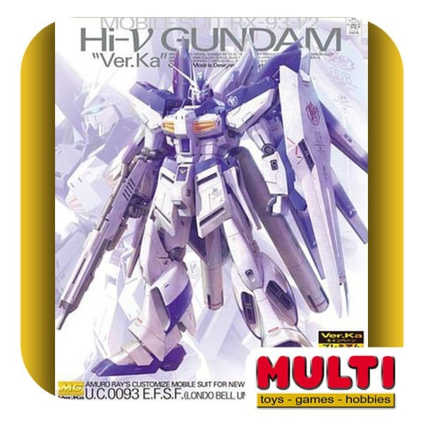 HOT SALE 0467702GUNDAM MG RX-93-V2 HI-NU VER.KA 92078 TERLARIS
