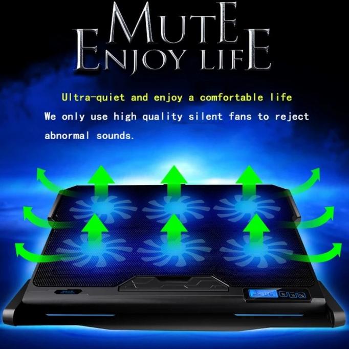 *#*#*#] Stand Dudukan Laptop Macbook With Cooling Fan Kipas Pendingin Laptop