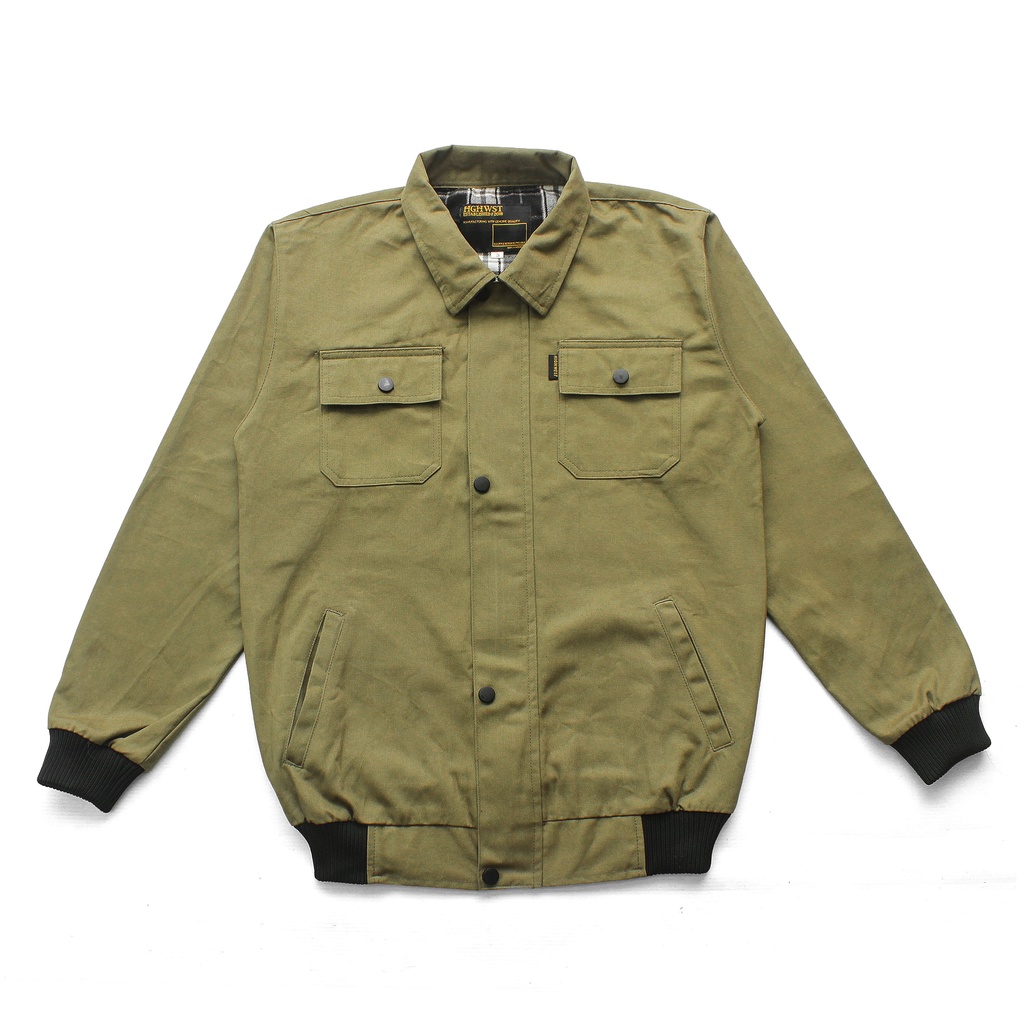 (3 Warna) Hghwest Arion Jacket Cotton Twill 100%