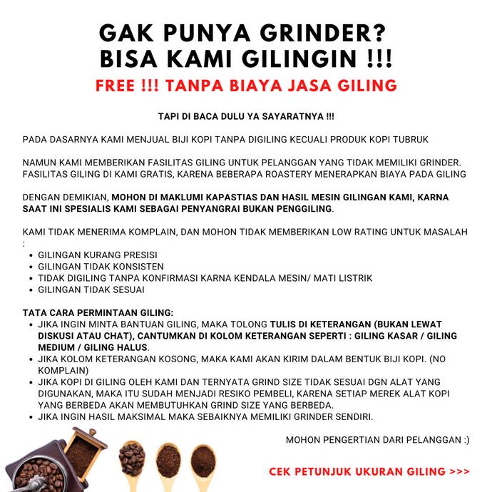 

Arabika Gunung Halu 200 Gr Roast Bean Coffee