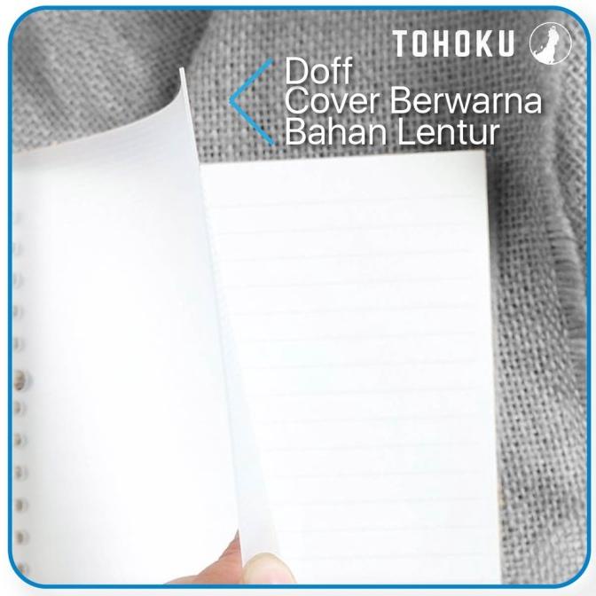 

Tohoku Binder Pastel B5 - Dapat Ditekuk 360 Derajat