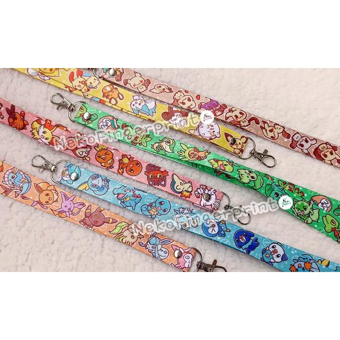 

Pokemon starter Lanyard