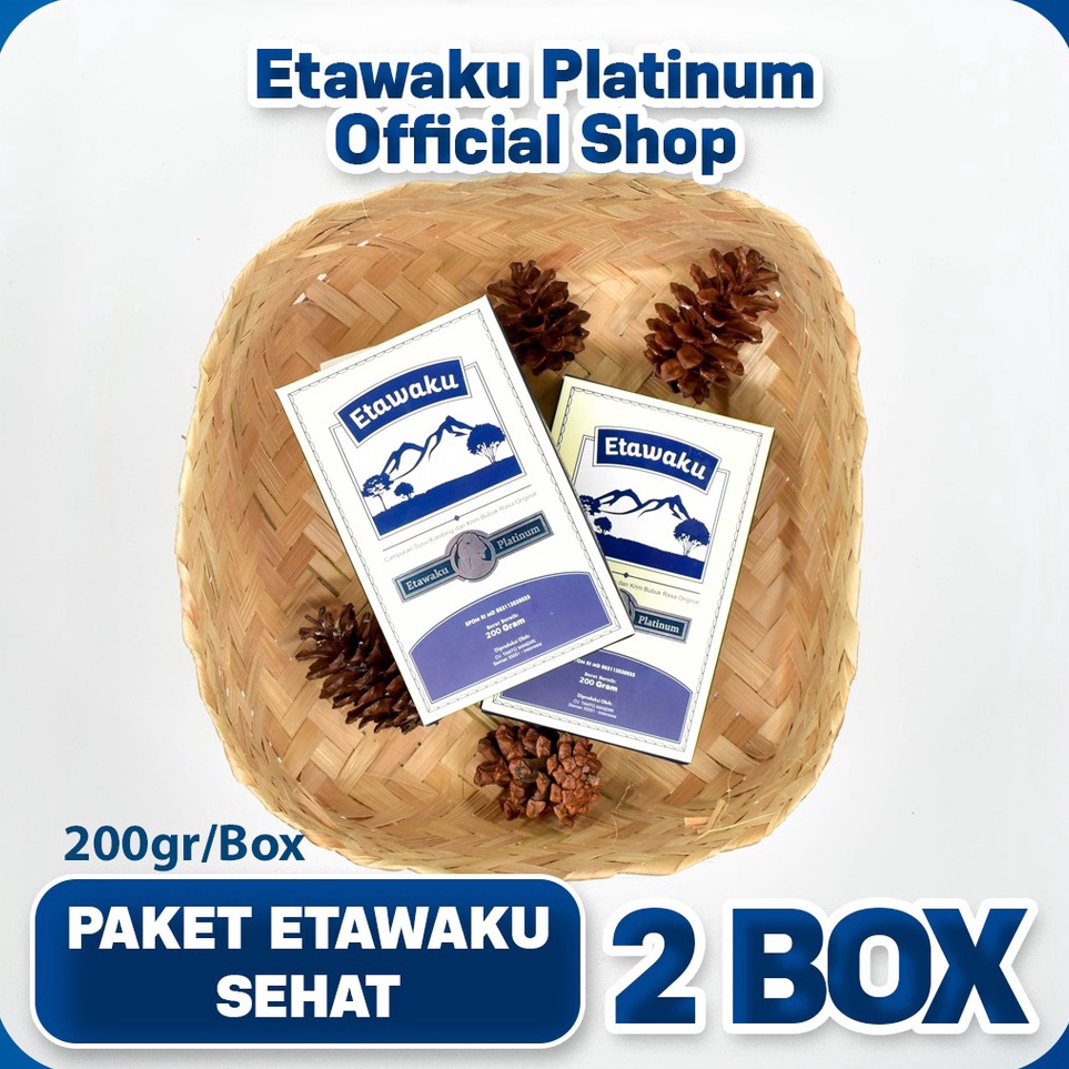 

♠ Etawaku Platinum Paket 2 Box - Susu Kambing Murni & Krimer Bubuk