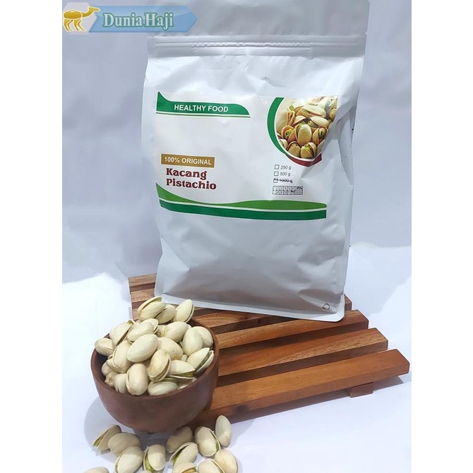 

Kacang Pistachio / Fustuk / Ketawa Oleh Oleh Haji dan Umroh murah 1Kg