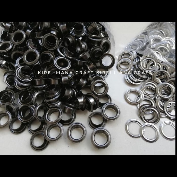 

Terlaris Mata Ayam Eyelet Kode 24 Diameter 10Mm Black Nikel Anti Karat