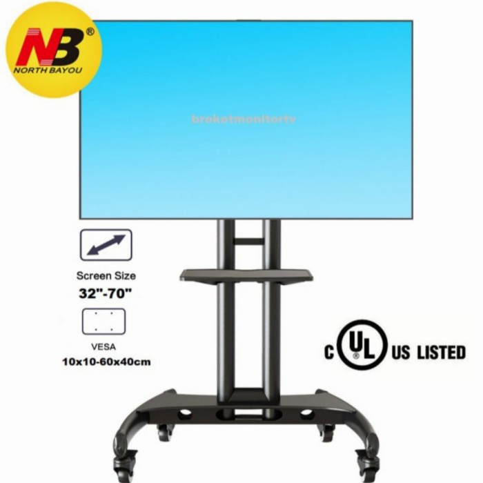 Bracket TV standing North Bayou ava1500-60ip 32"-70" Original NB