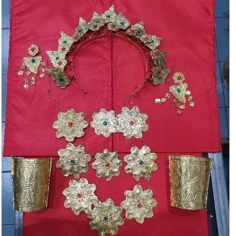 Perhiasan Baju Bodo Adat Makasar / Aksesoris Baju Bodo Adat Bugis