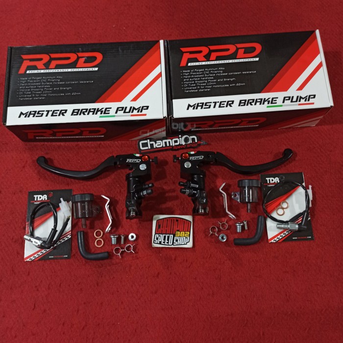 Terlaris Master Rem Set Rpd Original 17Mm 16Mm Xmax Nmax Old All New Nmax 2020