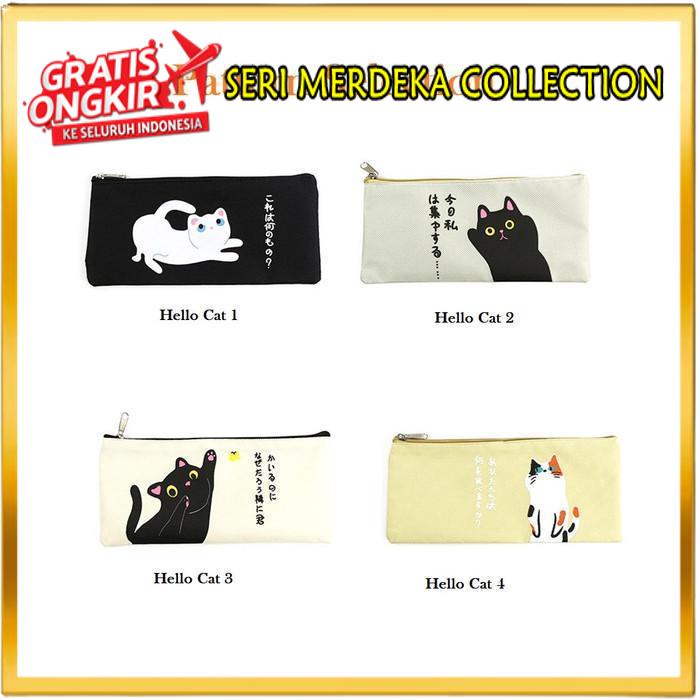 

TEMPAT PENSIL JAPANESE HELLO CAT / TEMPAT KOSMETIK BEST SELLER