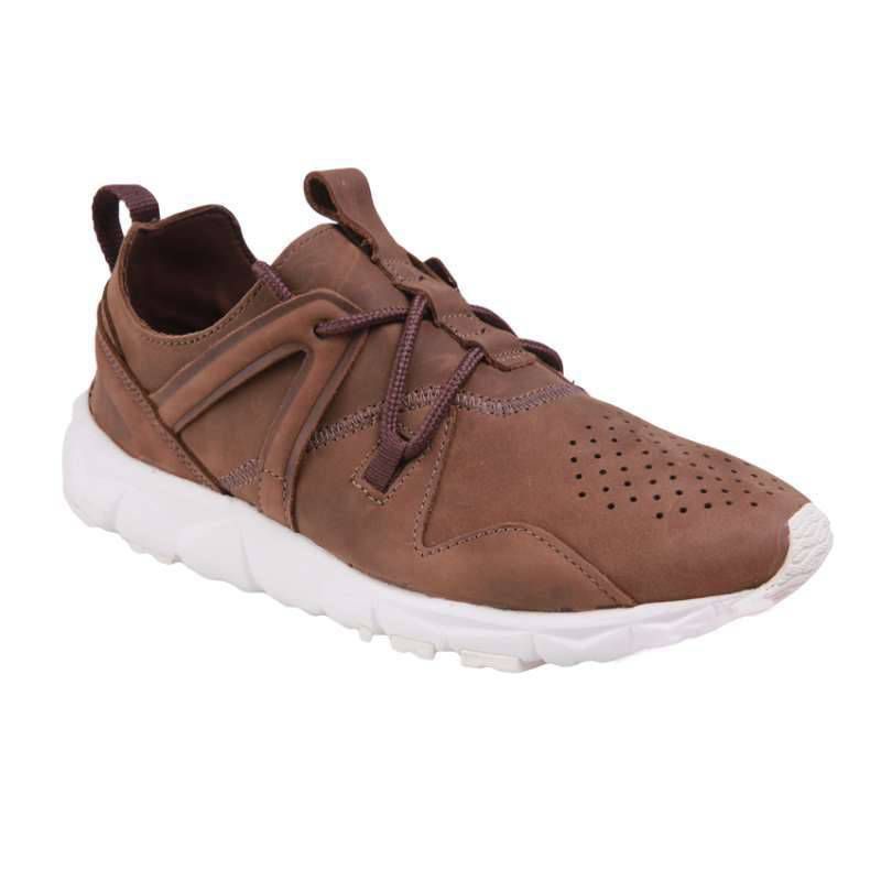 Sepatu League Poste LX M Brown Running Shoes Cowo Sneakers Pria Coklat Original Murah Promo Diskon