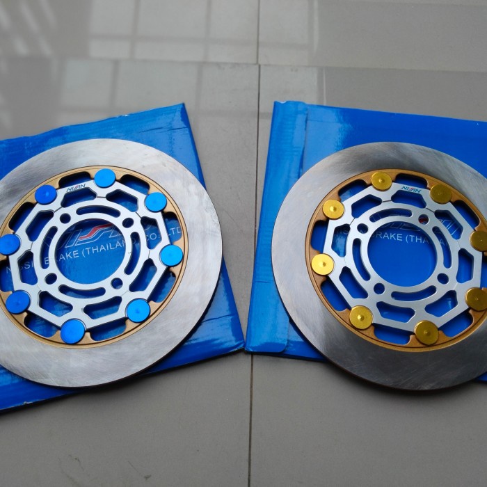 PIRINGAN DISK CAKRAM DEPAN NISSIN THAILAND STANDAR 220 MM FLOTING BUTA