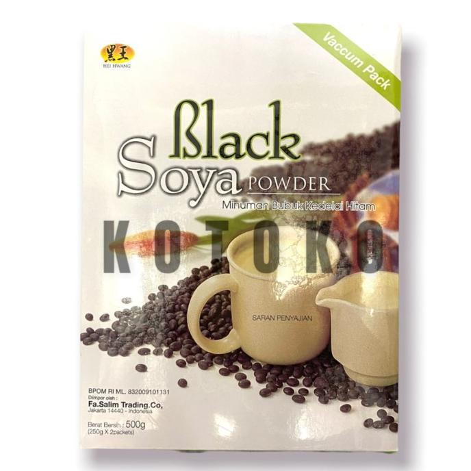 

Hei Hwang Black Soya Powder / Susu Kedelai Hitam 500gr