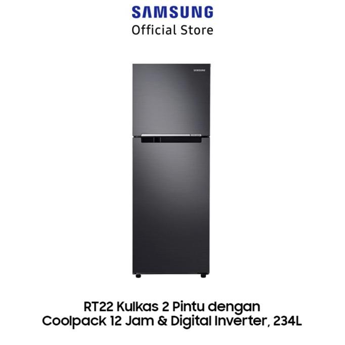 SAMSUNG Kulkas 2 Pintu Digital Inverter RT22FARBDB1/SE