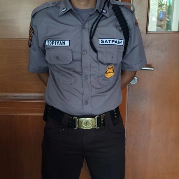 Terlaris Seragam Pdh Satpam Security Baru Komplit Full Atribut Lengkap