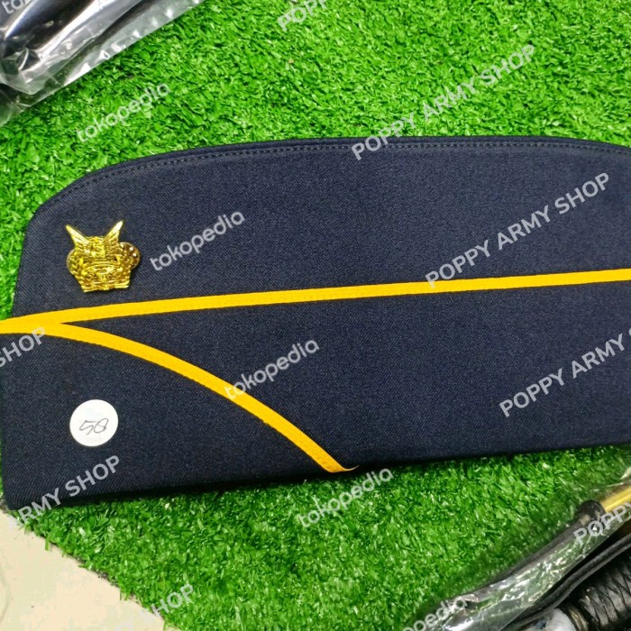 Terlaris Topi Mut Tni Au Pama + Emblem - Mut Pama Tni Au