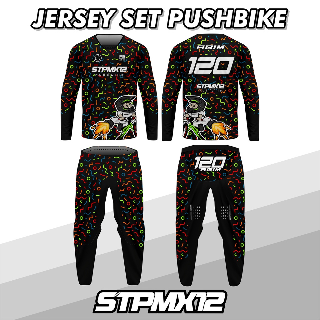 QDN JERSEY PUSH BIKE / JERSEY ANAK ANAK / JERSEY BALAP SEPEDA BV4