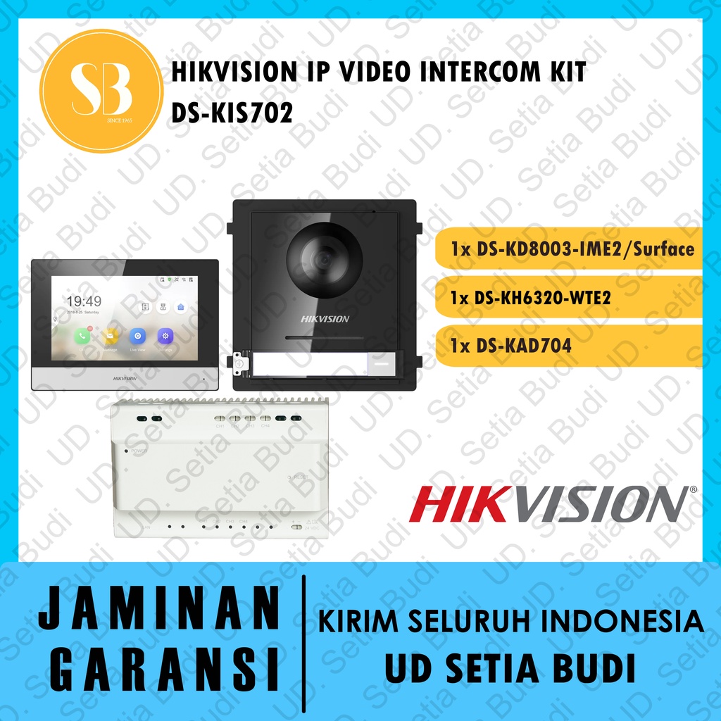 Hikvision IP Video Intercom Kit DS-KIS702
