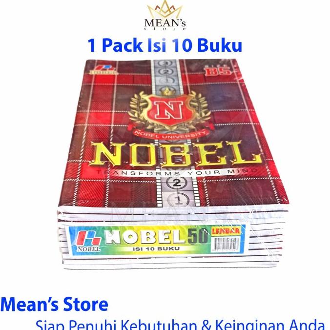 

Buku Tulis Nobel Isi 50 Lembar / Buku Tulis Smk / Sma / Smp Boxy B5