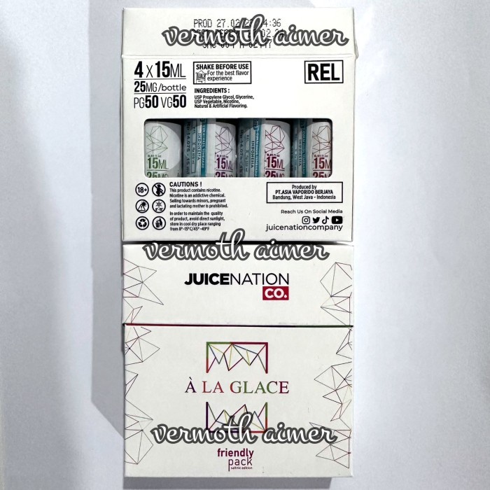 

Terlaris A La Ala Glace Friendly Pack