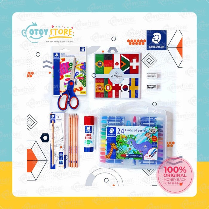 

Terlaris Staedtler Origami Learning Set / Paket Mewarnai Dan Kreasi Origami