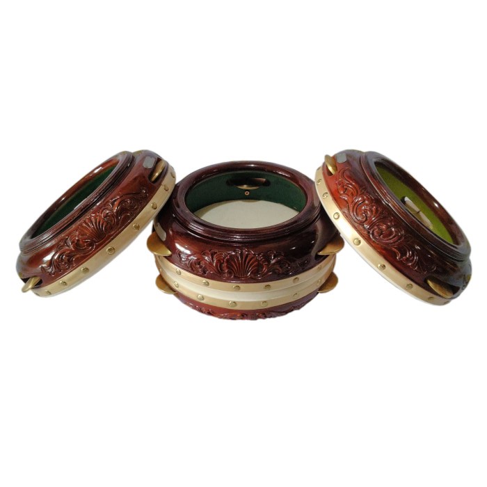 TERMURAH Hadroh 1 set isi 4pcs + 2tas busa - Alat Hadroh standar/Jepara 1set