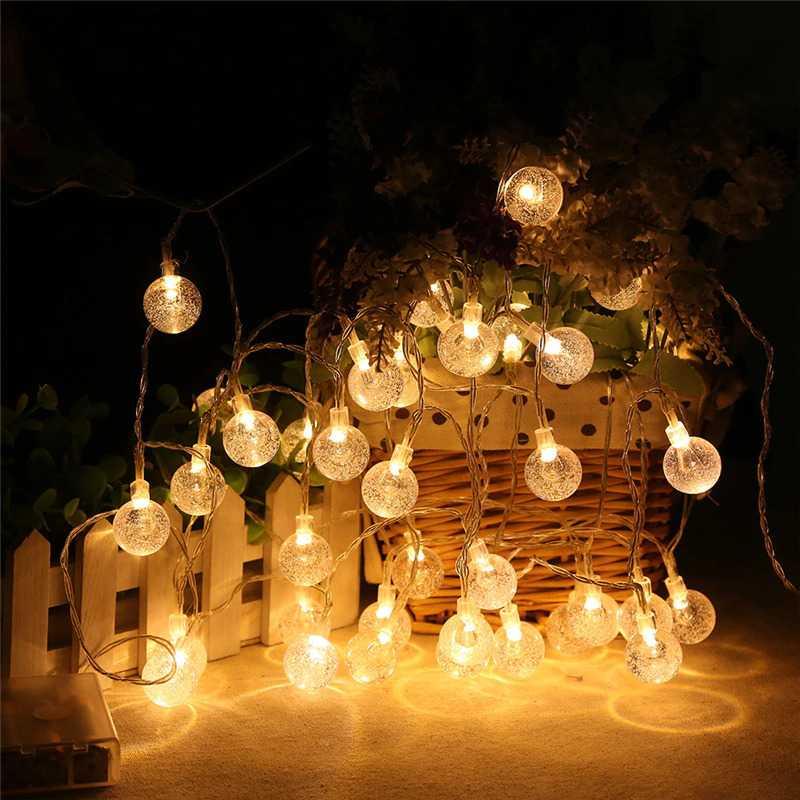 Goodland Lampu Hias String Lights Cherry Ball Fairy Warm White 5 Meter - LY20W