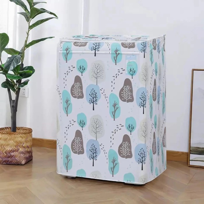 Best Seller Cover Mesin Cuci 10 Kg / Kain Penutup Tutupan Atas Mesin Cuci 10 Kg - 107 Youngtrees
