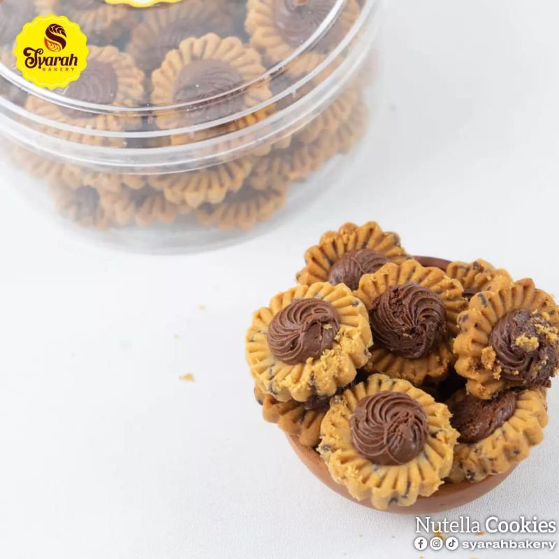 

NUTELLA COOKIES SYARAH BAKERY